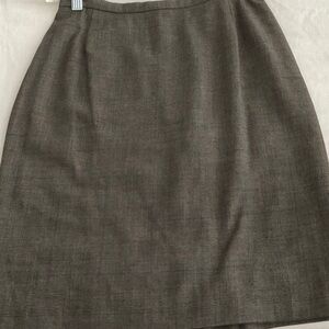Philippe Adec Charcoal Pencil Skirt and jacket